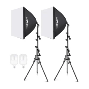 Neewer NK200 Photography Softbox Kit 700W, LED studio rasvjeta 60x60 cm sa stativima i torbom. Prodaja Artist d.o.o. Banja Luka, Sarajevo.