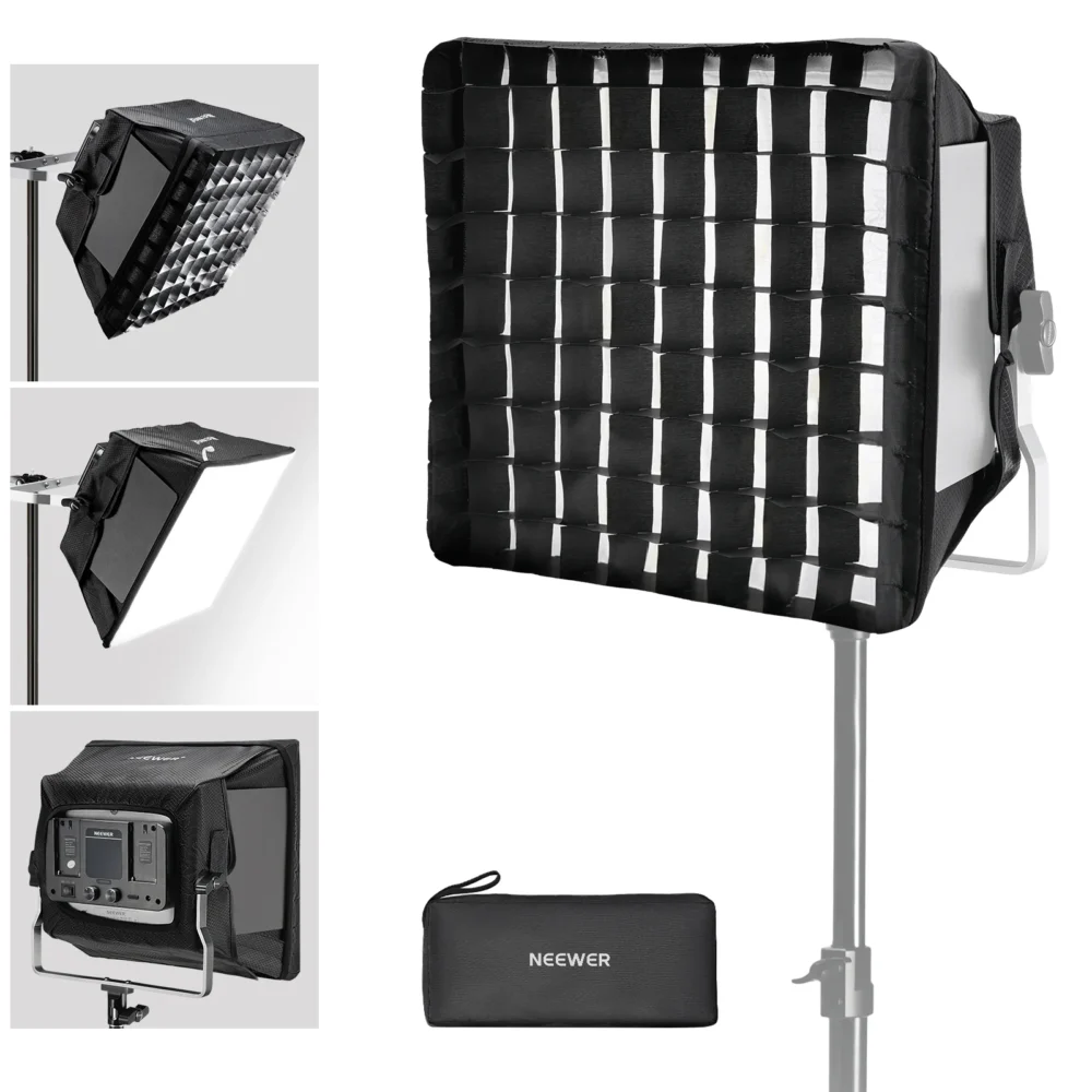 NEEWER NS4S Upgraded Softbox Diffuser za RGB660 PRO LED panele, sa gridom i difuzorom – Prodaja Artist d.o.o. Banja Luka, Sarajevo.