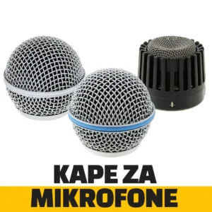 Kape za mikrofone: Shure