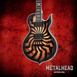 MetalHead: Wylde Audio Odin Grail Buzzsaw Charcoal Burst gitara
