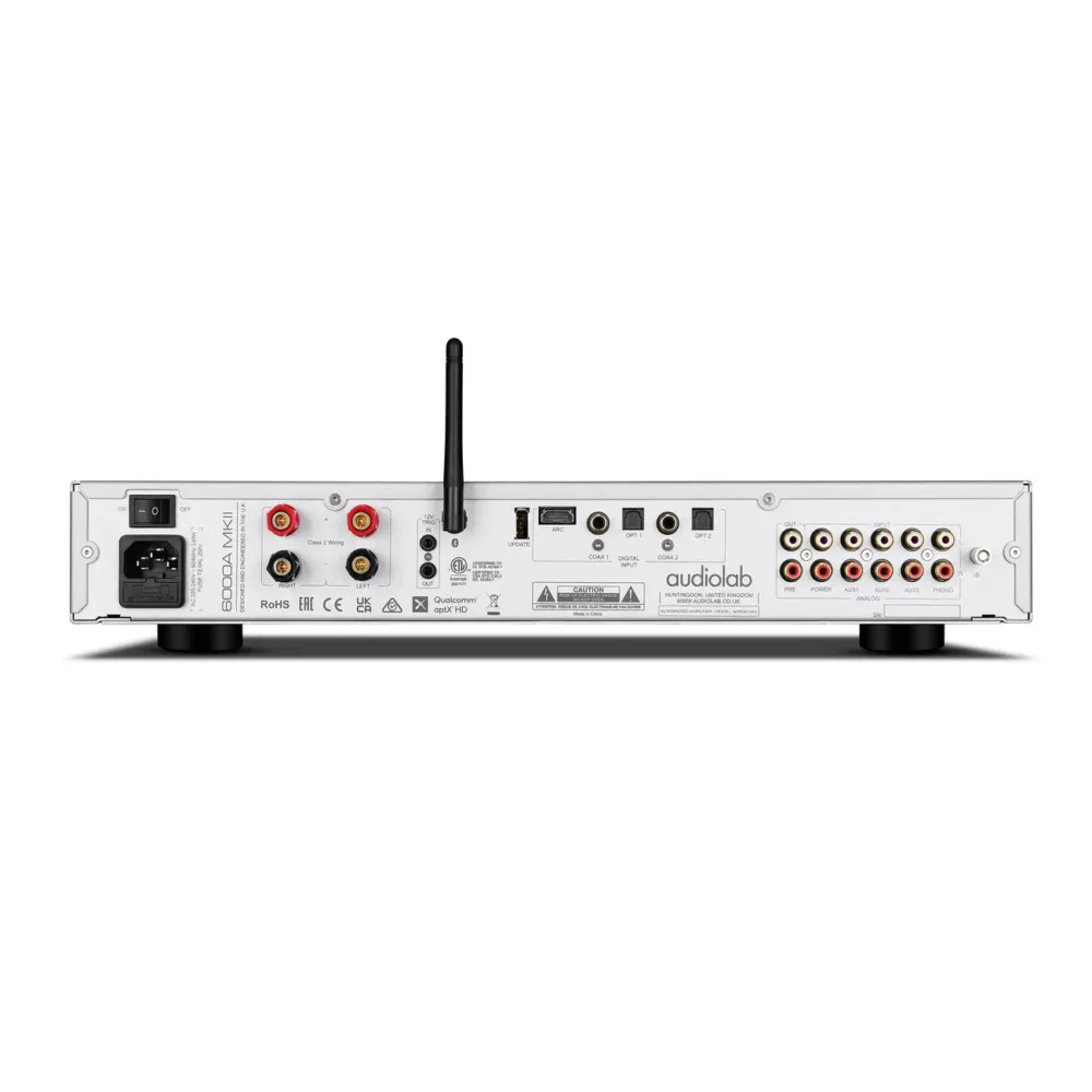 Audiolab 6000A MKII, integrisano pojačalo, Hi-Fi pojačalo, Audiolab DAC, HDMI ARC pojačalo, audiofilska oprema, Klasa AB pojačalo, Bluetooth aptX HD. Prodaja u Artist d.o.o. prodavnicama Banja Luka, Sarajevo.