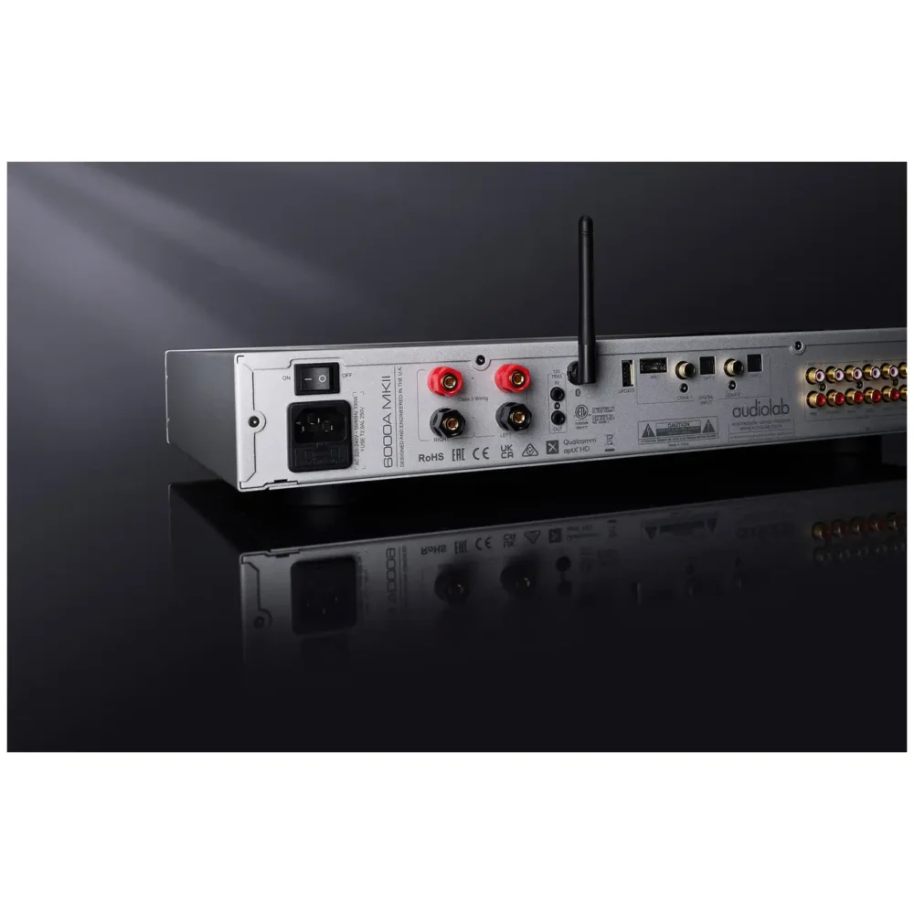 Audiolab 6000A MKII, integrisano pojačalo, Hi-Fi pojačalo, Audiolab DAC, HDMI ARC pojačalo, audiofilska oprema, Klasa AB pojačalo, Bluetooth aptX HD. Prodaja u Artist d.o.o. prodavnicama Banja Luka, Sarajevo.