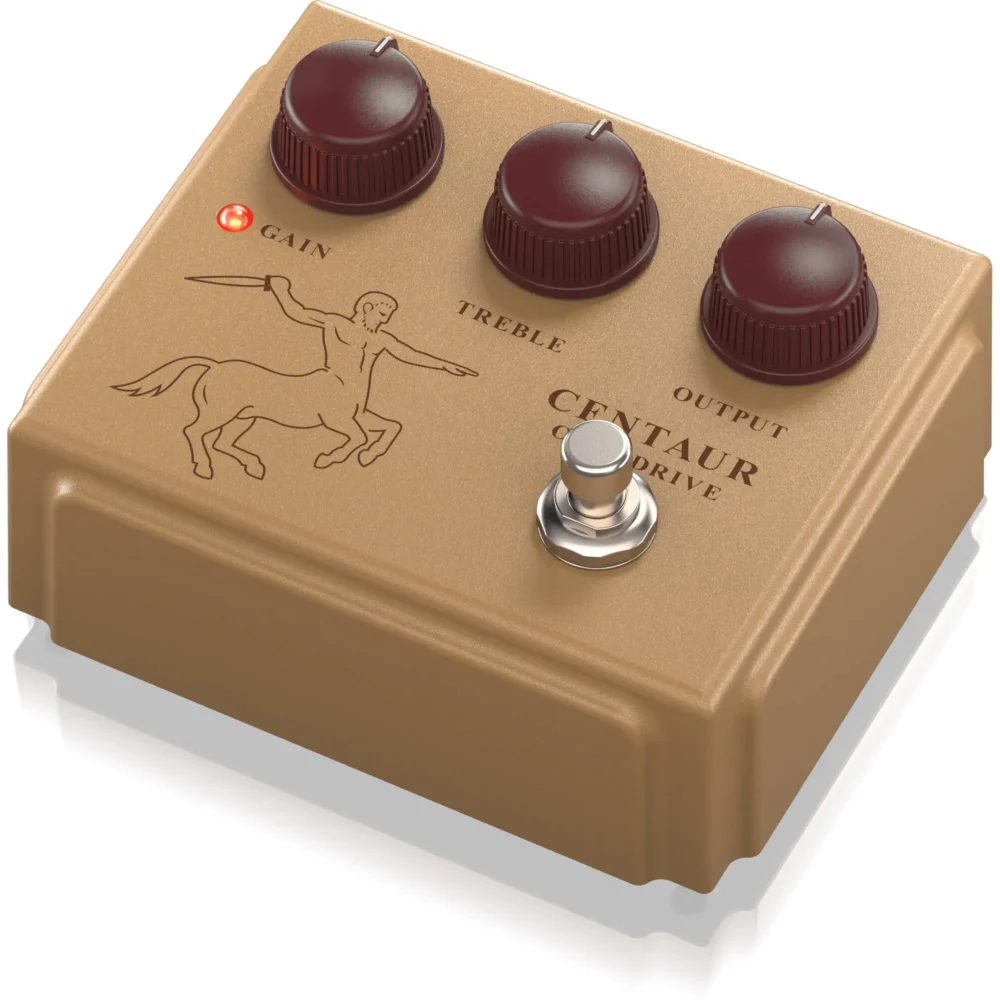 Behringer CENTAUR (Zentara), pre-lawsuit, Klon Centaur klon, overdrive pedala, gitarski efekti, transparentni overdrive, germanijumska pedala, , gold overdrive. Prodaja u Artist d.o.o. prodavnicama Banja Luka, Sarajevo.