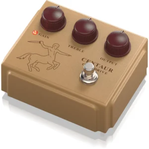 Behringer CENTAUR (Zentara), pre-lawsuit, Klon Centaur klon, overdrive pedala, gitarski efekti, transparentni overdrive, germanijumska pedala, , gold overdrive. Prodaja u Artist d.o.o. prodavnicama Banja Luka, Sarajevo.