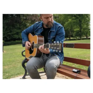 Blackstar Polar Go USB-C audio interfejs, prenosni interfejs sa mikrofonom, Polar Go ProCapture stereo mikrofon, XLR ulaz za mobilno snimanje, Blackstar audio interfejs baterija