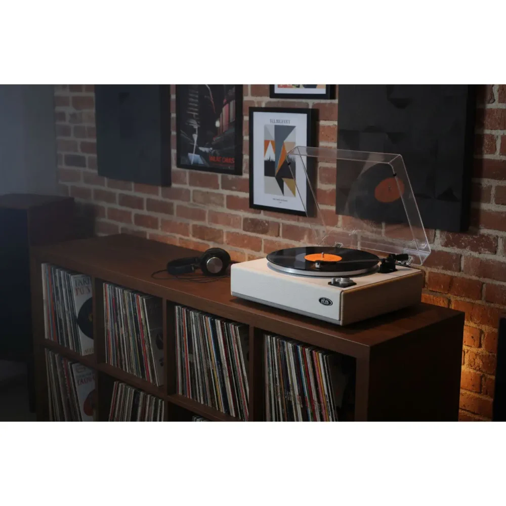 Eltax Spinster gramofon, all-in-one Bluetooth gramofon, Audio-Technica AT3600L, gramofon sa ugrađenim zvučnicima, Eltax Belt Drive.