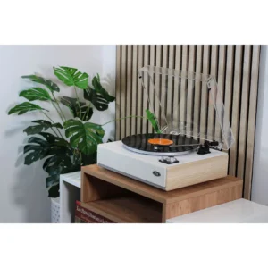 Eltax Spinster gramofon, all-in-one Bluetooth gramofon, Audio-Technica AT3600L, gramofon sa ugrađenim zvučnicima, Eltax Belt Drive.