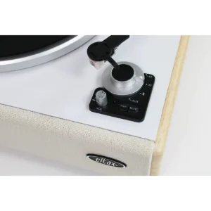 Eltax Spinster gramofon, all-in-one Bluetooth gramofon, Audio-Technica AT3600L, gramofon sa ugrađenim zvučnicima, Eltax Belt Drive.