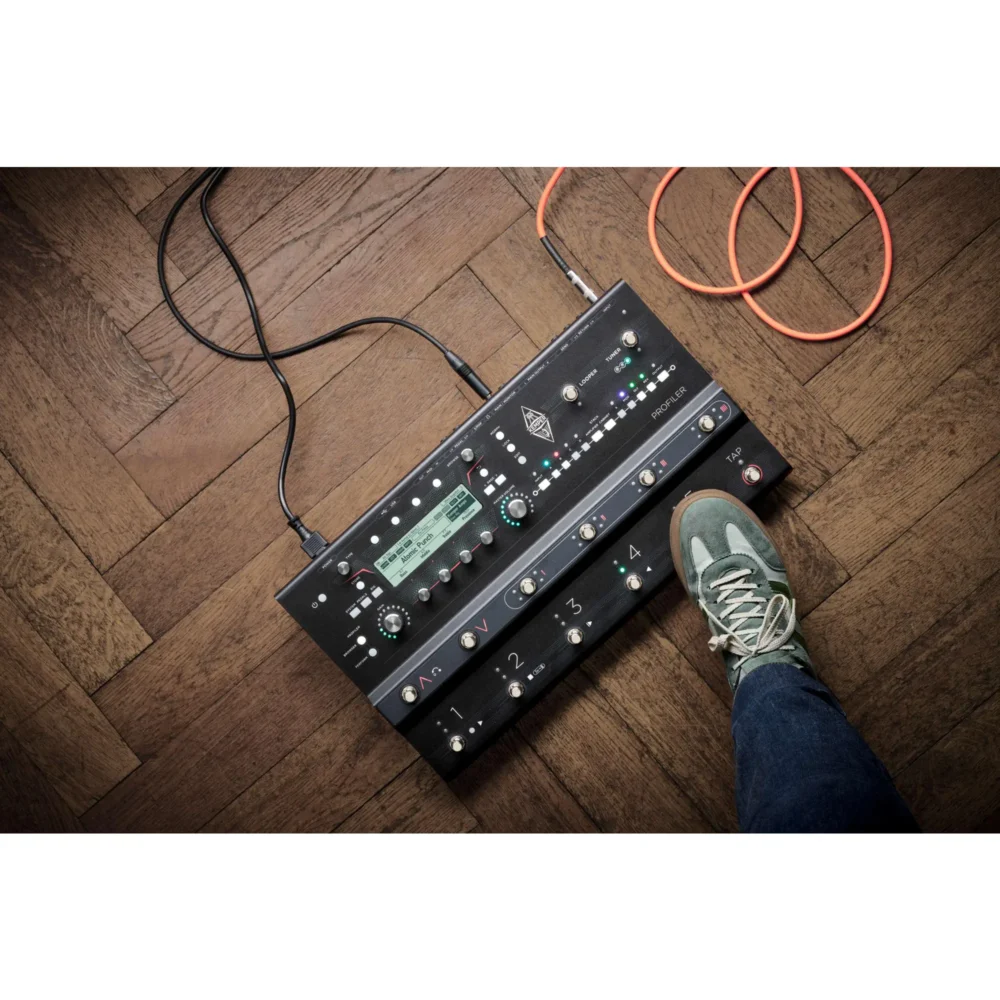 Kemper PROFILER Stage MK2, Kemper Stage pedala, 8-kanalni USB audio, Kemper 2-minutni looper, PROFILER Stage MK2 efekti.