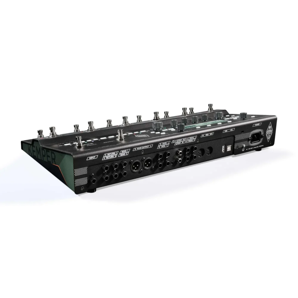 Kemper PROFILER Stage MK2, Kemper Stage pedala, 8-kanalni USB audio, Kemper 2-minutni looper, PROFILER Stage MK2 efekti.