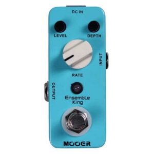 Mooer Ensemble King, horus pedala, analogna pedala, gitarski efekti, Mooer pedale, chorus za gitaru, analogni horus, mini pedale. Prodaja u Artist d.o.o. prodavnicama Banja Luka, Sarajevo.