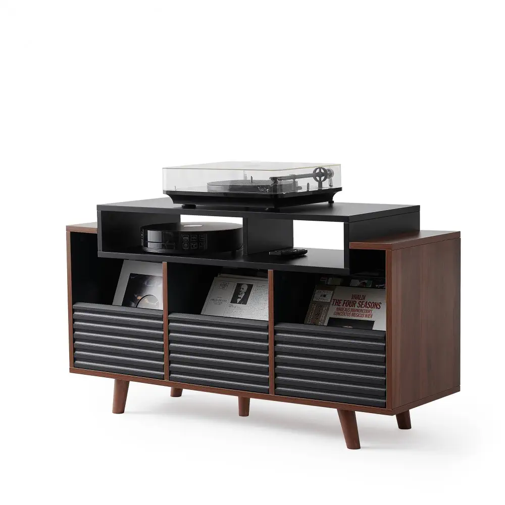 Norstone OSLO 1200, ormarić za vinil, Norstone namještaj za gramofon, stalak za 160 ploča, Oslo 120 cm.