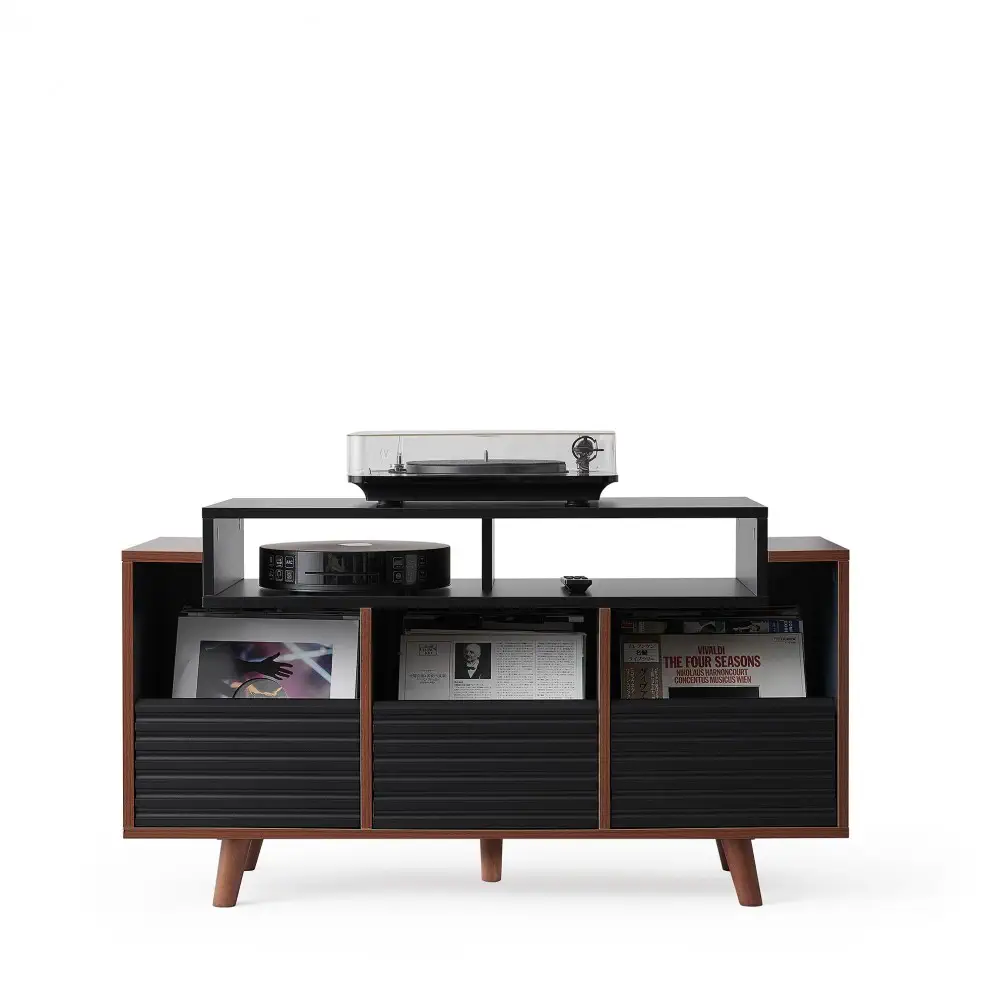 Norstone OSLO 1200, ormarić za vinil, Norstone namještaj za gramofon, stalak za 160 ploča, Oslo 120 cm.