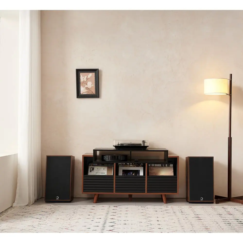 Norstone OSLO 1200, ormarić za vinil, Norstone namještaj za gramofon, stalak za 160 ploča, Oslo 120 cm.