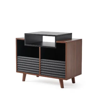 Norstone OSLO 800 Black Walnut komoda za HiFi i ploče