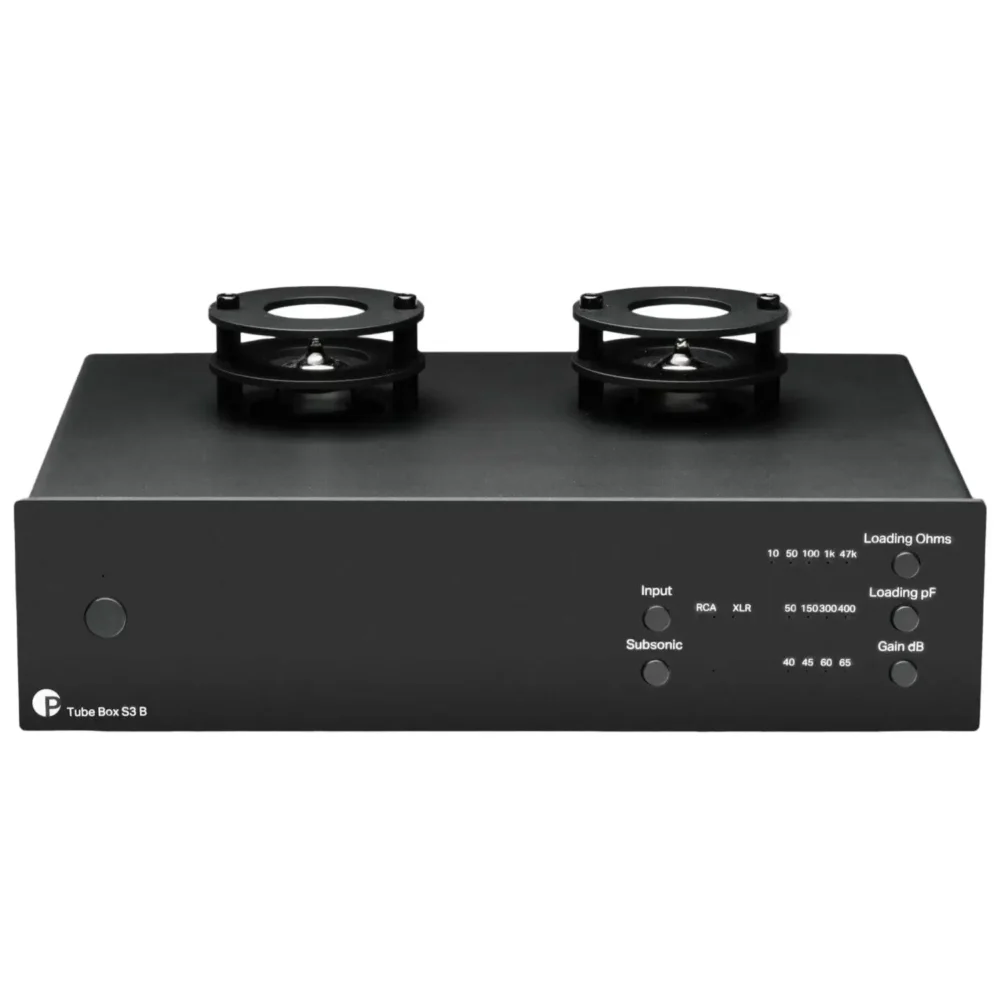 Pro-Ject Tube Box S3 B cijevno predpojačalo, balansirani fono stejdž, Tube Box S3 B MM/MC, XLR fono predpojačalo, Pro-Ject ECC83 predpojačalo, Dual mono Tube Box