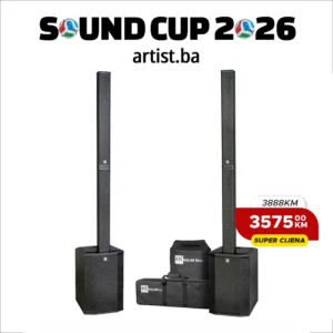 Sound Cup 2026: HK Audio POLAR 10 MK2 Black Column stubni razglas (set 2 kom)