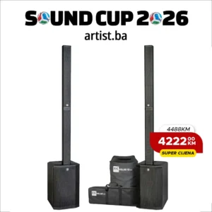 Sound Cup 2026: HK Audio POLAR 12 MK2 Black Column stubni razglas 2 kom (PAR)