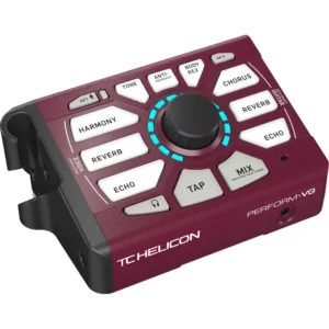 TC-Helicon Perform-VG, vokalni procesor, procesor za akustičnu gitaru, vokalne harmonije, BodyRez efekat, procesor za stalak, TC Helicon efekti, oprema za solo muzičare. Prodaja u Artist d.o.o. prodavnicama Banja Luka, Sarajevo.