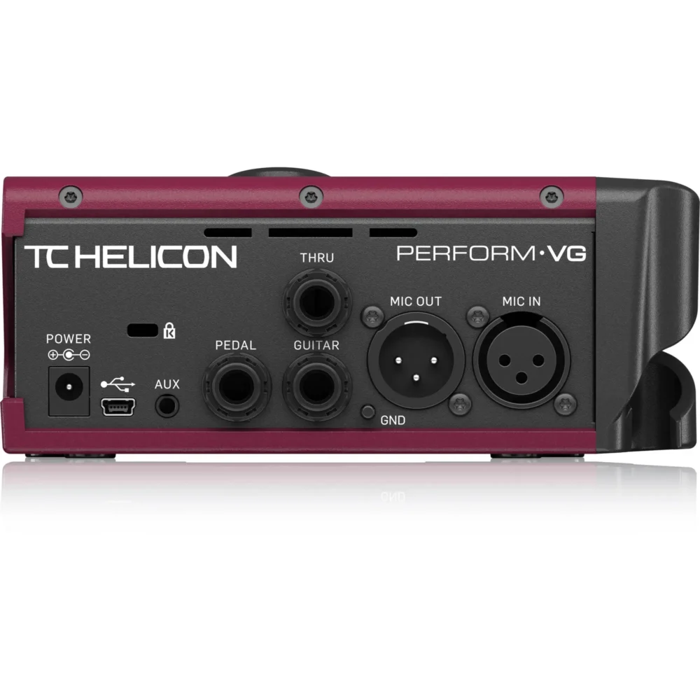 TC-Helicon Perform-VG, vokalni procesor, procesor za akustičnu gitaru, vokalne harmonije, BodyRez efekat, procesor za stalak, TC Helicon efekti, oprema za solo muzičare. Prodaja u Artist d.o.o. prodavnicama Banja Luka, Sarajevo.