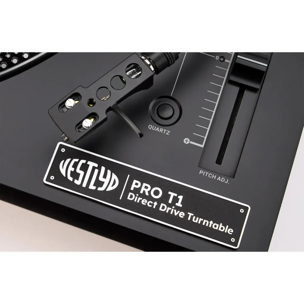 Vestlyd PRO T1 DJ gramofon, direktni pogon DJ deck, Ortofon OM Pro S, gramofon za miksanje, Vestlyd Line level izlaz, S-ruka gramofon