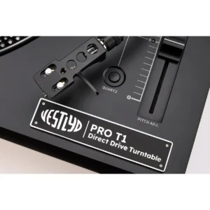 Vestlyd PRO T1 DJ gramofon, direktni pogon DJ deck, Ortofon OM Pro S, gramofon za miksanje, Vestlyd Line level izlaz, S-ruka gramofon