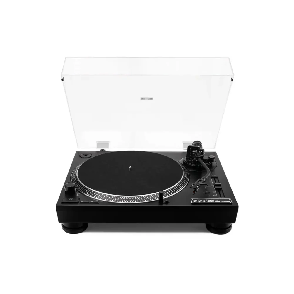 Vestlyd PRO T1 DJ gramofon, direktni pogon DJ deck, Ortofon OM Pro S, gramofon za miksanje, Vestlyd Line level izlaz, S-ruka gramofon