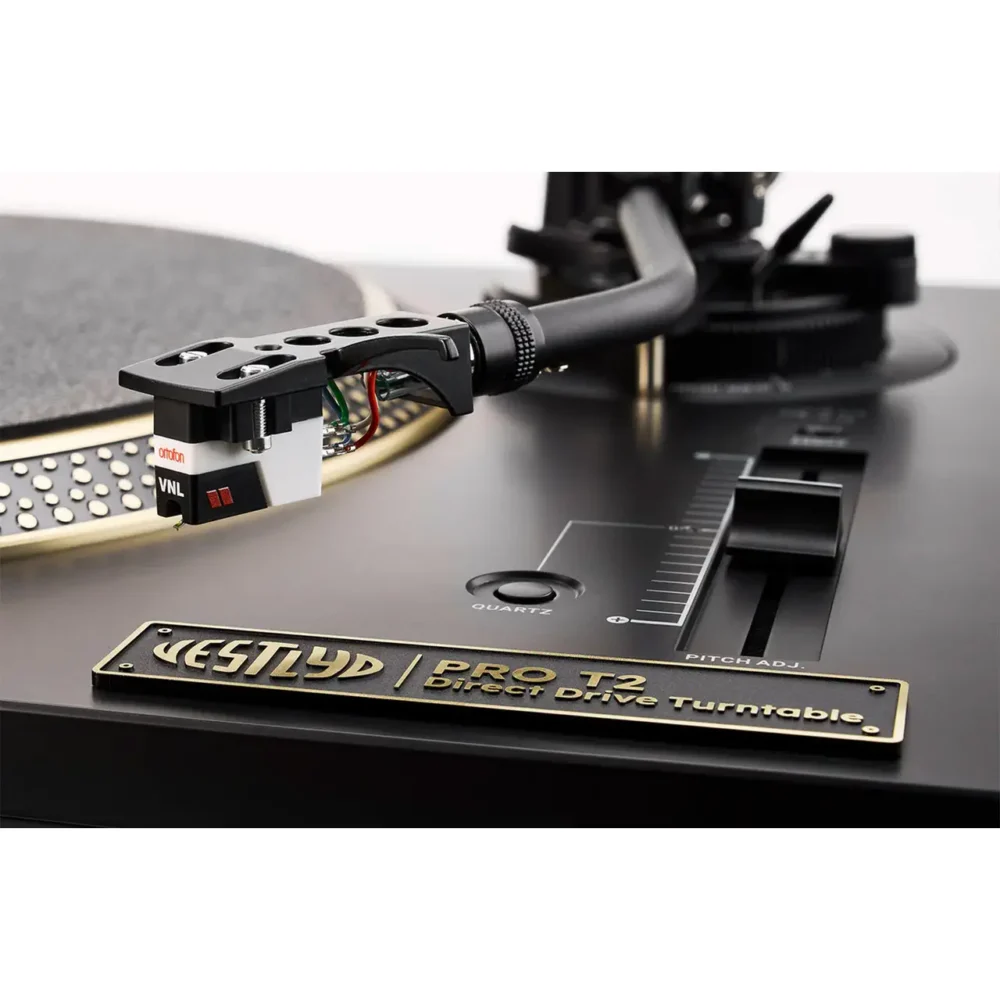 Vestlyd PRO T2 DJ gramofon, Vestlyd Ortofon VNL, cogging-free direct drive, JFET RIAA predpojačalo, DJ gramofon sa VTA, High-torque motor