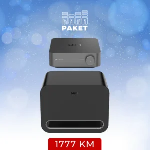 WiiM AMP PRO streamer pojačalo + SUB PRO Active Subwoofer zvučnik