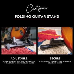 Carry-on Folding Stand nudi jednostavnost i sigurnost za vaš instrument uz maksimalnu uštedu prostora u transportu. Prodaja u Artist d.o.o. prodavnicama Banja Luka, Sarajevo.