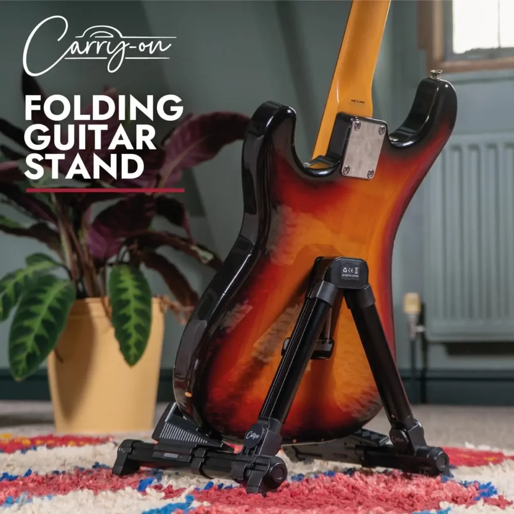 Carry-on Folding Stand nudi jednostavnost i sigurnost za vaš instrument uz maksimalnu uštedu prostora u transportu. Prodaja u Artist d.o.o. prodavnicama Banja Luka, Sarajevo.