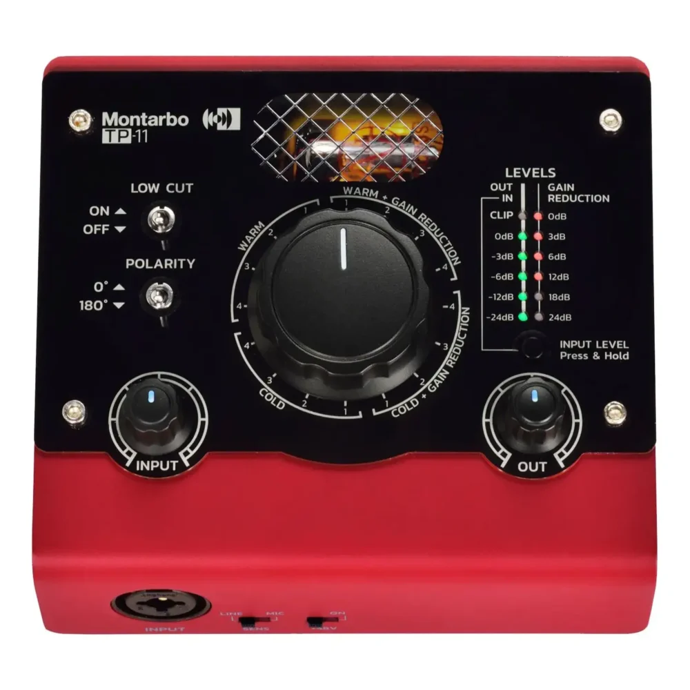 Montarbo TP-11, cijevno pretpojačalo, tube preamp, mikrofonsko pojačalo, studijska oprema, analogno pretpojačalo, Montarbo Italija, Artist Bosna. Prodaja u Artist d.o.o. prodavnicama Banja Luka, Sarajevo.