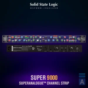 Solid State Logic Super 9000, SSL kanalni procesor, SuperAnalogue, mikrofonsko predpojačalo, SSL EQ, SSL kompresor, VHD preamp, studijska oprema. Prodaja u Artist d.o.o. prodavnicama Banja Luka, Sarajevo.