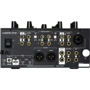 Allen & Heath Xone:24C, DJ mikser, analogni mikser, USB-C DJ interfejs, Xone filter, DJ oprema, Allen & Heath miksete. Prodaja u Artist d.o.o. prodavnicama Banja Luka, Sarajevo.
