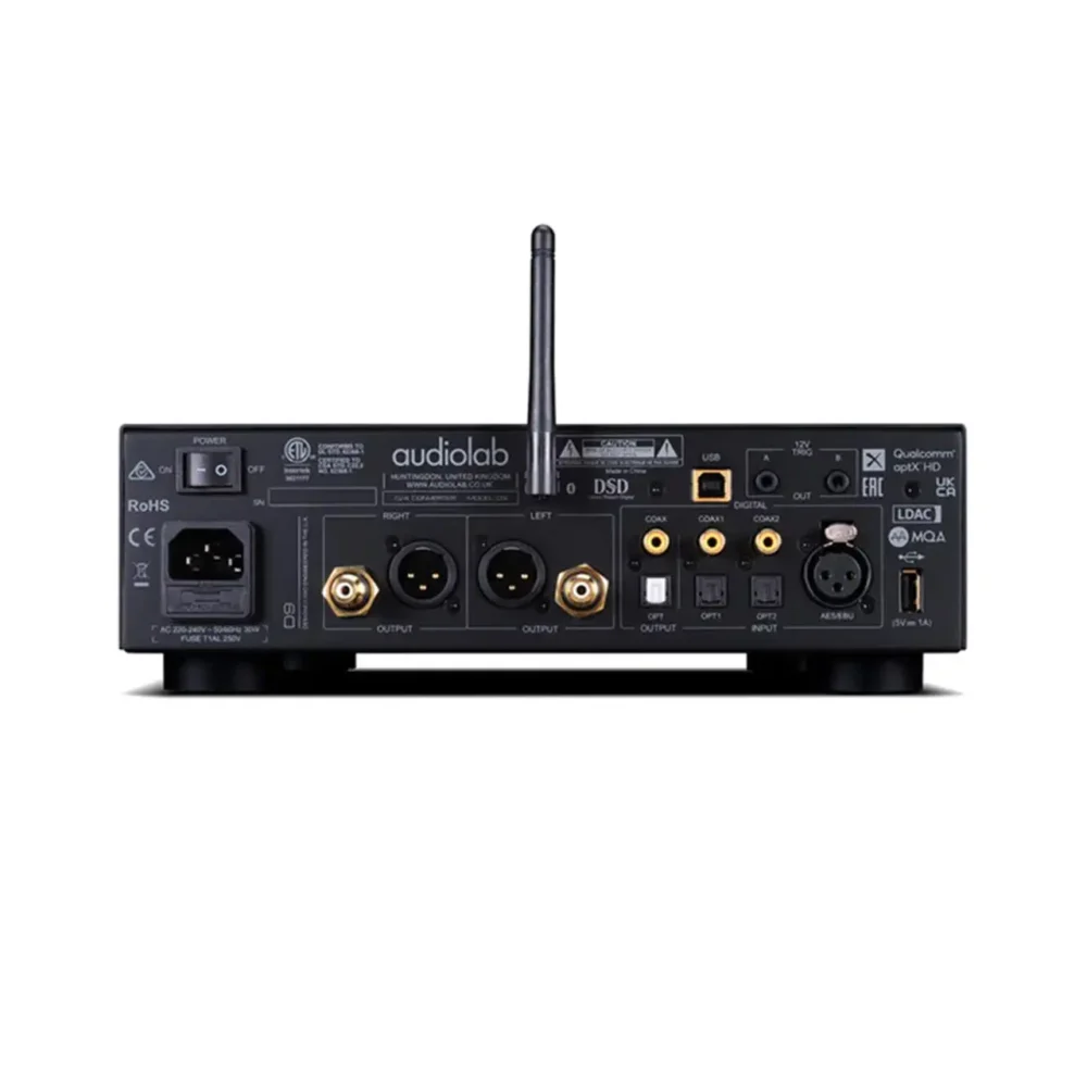 Audiolab D9, referentni DAC, ES9038PRO, USB pojačalo za slušalice, Hi-Res audio, MQA decoder, LDAC Bluetooth, balansirani XLR DAC, Artist d.o.o. Prodaja u Artist d.o.o. prodavnicama Banja Luka, Sarajevo.