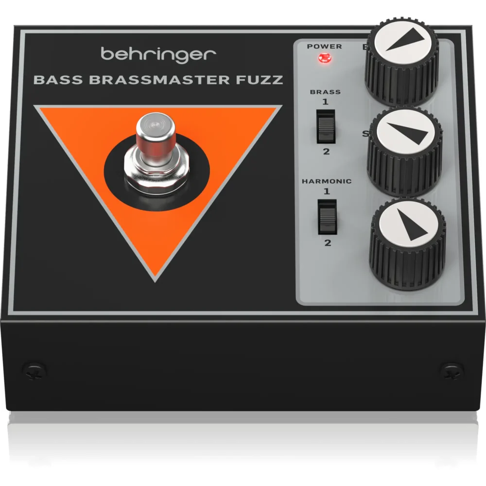 Behringer Bass Brassmaster, bas fuzz, pedala za bas, vintage fuzz, distorzija za bas, Brassmaster efekat, bas pedale, Artist d.o.o. Prodaja u Artist d.o.o. prodavnicama Banja Luka, Sarajevo.