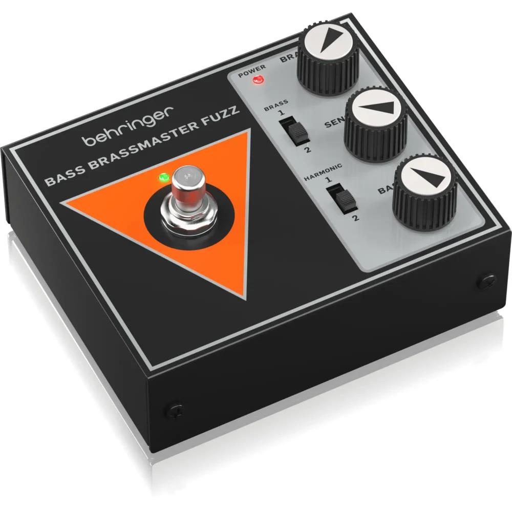 Behringer Bass Brassmaster, bas fuzz, pedala za bas, vintage fuzz, distorzija za bas, Brassmaster efekat, bas pedale, Artist d.o.o. Prodaja u Artist d.o.o. prodavnicama Banja Luka, Sarajevo.