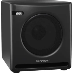 Behringer K10S, studijski subwoofer, aktivni subvufer, NEKKST serija, Keith R. Klawitter, 10 inčni subvufer, studijski monitoring, Artist d.o.o. Prodaja u Artist d.o.o. prodavnicama Banja Luka, Sarajevo.