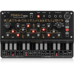 Behringer PHARA-O MINI, hibridni sintisajzer, prenosni synth, Korg Mini-700S klon, analogni VCO, ring modulator, sekvencer, Artist d.o.o. Prodaja u Artist d.o.o. prodavnicama Banja Luka, Sarajevo.