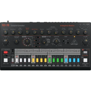 Behringer RD-78, analogna ritam mašina, CR-78 rekreacija, bubnjarski sekvencer, studijska oprema, vintage drum machine, Artist d.o.o. Prodaja u Artist d.o.o. prodavnicama Banja Luka, Sarajevo.