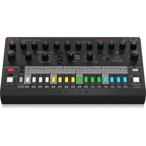 Behringer RD-78, analogna ritam mašina, CR-78 rekreacija, bubnjarski sekvencer, studijska oprema, vintage drum machine, Artist d.o.o. Prodaja u Artist d.o.o. prodavnicama Banja Luka, Sarajevo.