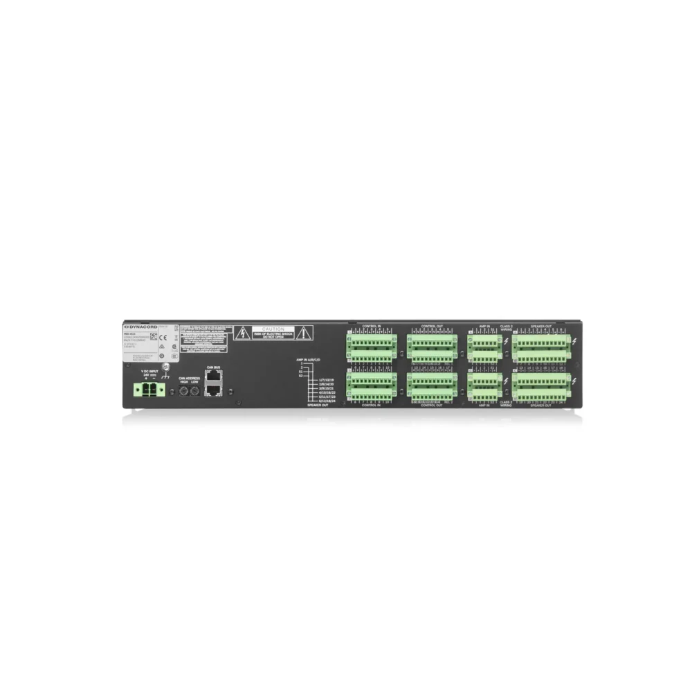 Dynacord PMX-4R24, PROMATRIX 6000, zone router, router zona, razglasni sistem, evakuacija, distribucija zvuka, 100V sistemi, Artist d.o.o. Prodaja u Artist d.o.o. prodavnicama Banja Luka, Sarajevo.