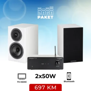 Tangent Ampster TV II + Wharfedale Diamond 12.0 WO Stereo paket