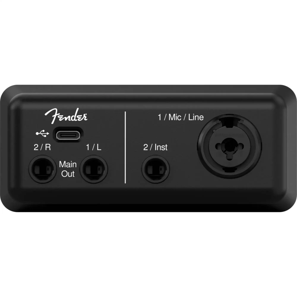 Fender AudioBox Go, USB audio interfejs, eksterna zvučna kartica, snimanje na telefonu, mobilni studio, USB-C interfejs, Artist d.o.o. Prodaja u Artist d.o.o. prodavnicama Banja Luka, Sarajevo.