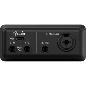 Fender AudioBox Go, USB audio interfejs, eksterna zvučna kartica, snimanje na telefonu, mobilni studio, USB-C interfejs, Artist d.o.o. Prodaja u Artist d.o.o. prodavnicama Banja Luka, Sarajevo.