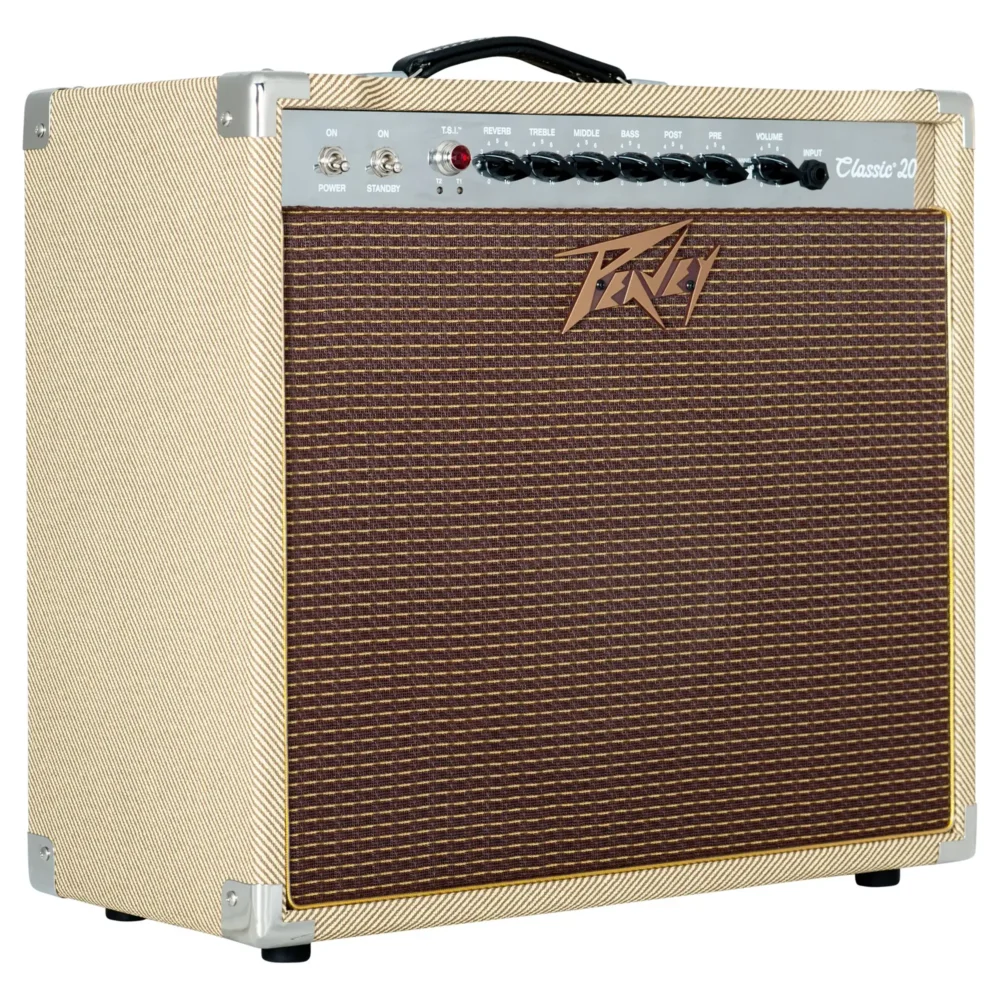 Peavey Classic 20, cijevno pojačalo, gitarski combo, lampaš 20W, Peavey Classic serija, tweed pojačalo, Artist d.o.o. Prodaja u Artist d.o.o. prodavnicama Banja Luka, Sarajevo.