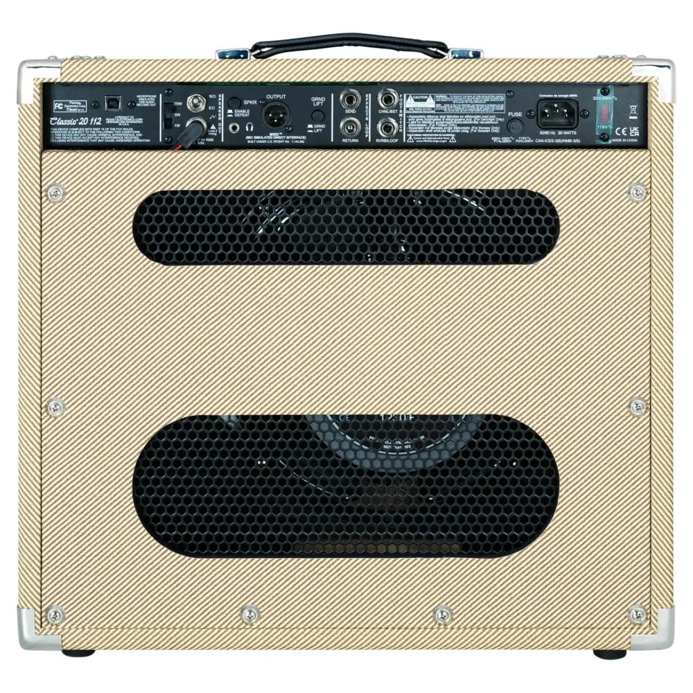 Peavey Classic 20, cijevno pojačalo, gitarski combo, lampaš 20W, Peavey Classic serija, tweed pojačalo, Artist d.o.o. Prodaja u Artist d.o.o. prodavnicama Banja Luka, Sarajevo.
