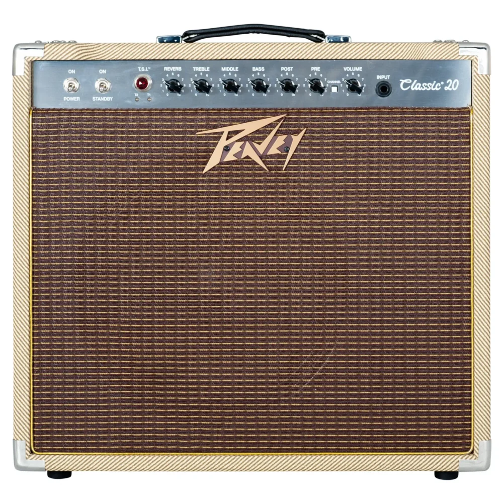 Peavey Classic 20, cijevno pojačalo, gitarski combo, lampaš 20W, Peavey Classic serija, tweed pojačalo, Artist d.o.o. Prodaja u Artist d.o.o. prodavnicama Banja Luka, Sarajevo.