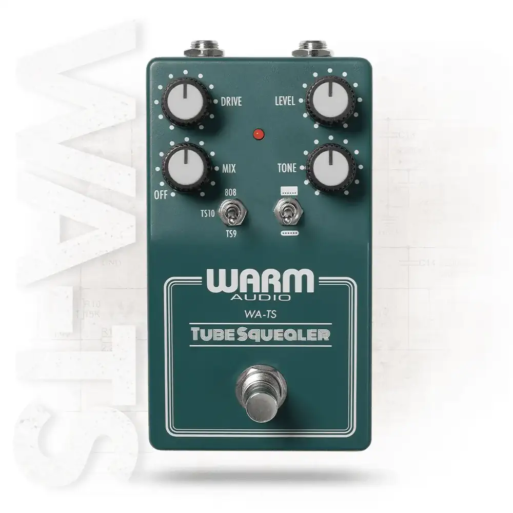 Warm Audio Tube Squealer, overdrive pedala, gitarski efekti, 808 overdrive, TS9 pedala, TS10 zvuk, Warm Audio gear, Artist d.o.o. Prodaja u Artist d.o.o. prodavnicama Banja Luka, Sarajevo.