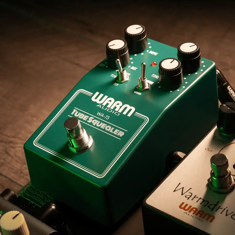 Warm Audio Tube Squealer, overdrive pedala, gitarski efekti, 808 overdrive, TS9 pedala, TS10 zvuk, Warm Audio gear, Artist d.o.o. Prodaja u Artist d.o.o. prodavnicama Banja Luka, Sarajevo.
